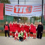 Teamfoto der D-Mädchen des Berliner TSC
