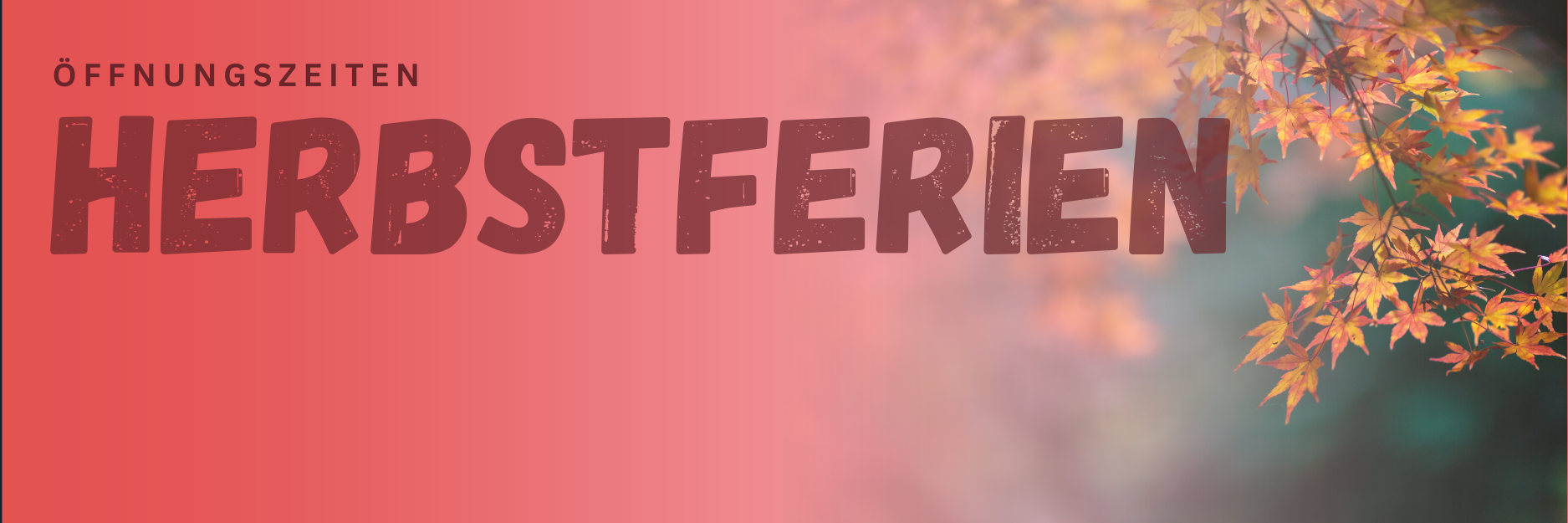 Öffnungszeiten der GST in den Ferien